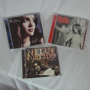 CD Collection Norah Jones Dido Nelly Furtado Y2k Female Singers Bundle 2000s